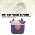 thumbnail image 3 of Large Capacity Baby Milk Powder Dispenser On The Go, Portable Container for Milk Powder, Snacks, Candy, Fruits with Spoon and Sealed Storage Tank, PP Material, Heat Prevention, 3 of 7