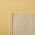 thumbnail image 4 of SAFAVIEH Courtyard Madeline Geometric Indoor/Outdoor Area Rug, Gold/Gold, 5'3" x 7'7", 4 of 6