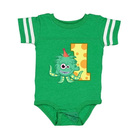 

Inktastic Monster 1st Birthday Gift Baby Boy or Baby Girl Bodysuit