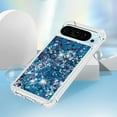 thumbnail image 5 of Case for Google Pixel 9 Case Glitter Cute Luxury Love Liquid Quicksand Clear Soft TPU Girls Women Stylish Bumper Shockproof Protective Cover for Google Pixel 9 / Pixel 9 Pro Blue YB, 5 of 14