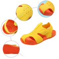 thumbnail image 5 of Gubotare Baby Water Shoes Toddler Kid Water Shoes Girl's Boy's Beach Quick Dry Swim Shoes Lightweight Barefoot Non-Slip Aqua Shoes(Little Kid/Big Kid) (Orange,Little Kids 12.5), 5 of 7