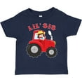 thumbnail image 3 of Inktastic Farmer Tractor Little Sis Girls Toddler T-Shirt, 3 of 5