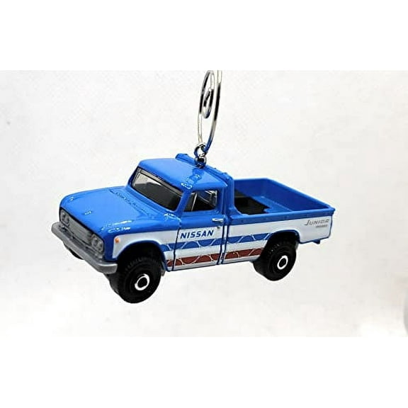 Christmas Ornament for 1962 Nissan Junior Pickup Truck Blue White
