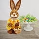 thumbnail image 4 of 2x Pascua Primavera Cerdas de Paja Artificiales Conejos Conejos Adorno para El Hogar Decoración Zulema Conejo de Pascua, 4 of 5