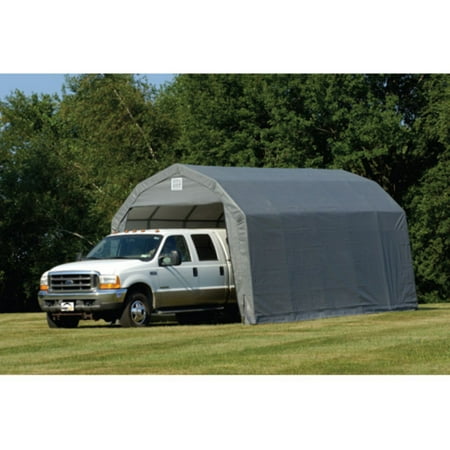 Shelterlogic 12' x 28' x 11' Barn Style Carport Shelter