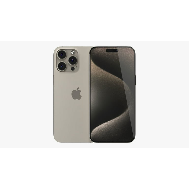 Apple iPhone 15 Pro Max (A2849) 512GB - Natural Titanium (Unlocked) -  *DAMAGED*