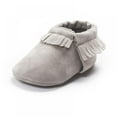 thumbnail image 5 of GYRATEDREAM Baby Girls Moccasins Sneakers Soft Sole Tassels Prewalker Anti-Slip Shoes 0-18 Months, 5 of 12