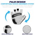 thumbnail image 2 of Guantes de ciclismo Irfora Guantes de ciclismo transpirables de medio dedo Anti Slip Pad Motocicleta MTB Road Bike Guantes Hombres Mujeres Deportes Bicicleta Guantes Irfora Guantes de ciclismo, 2 of 7