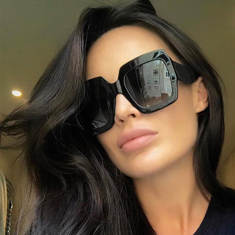 New Large Oversized Square Anoushka Bella Women Sunglasses  display picture 3