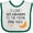 White and Green, variant on Inktastic I Love My Gramps to the Moon and Back Boys or Girls Baby Bib