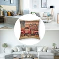 thumbnail image 5 of nygtbtfer  Independence Day American Flag Pillow Covers 4th of July Patriotic Star Stripes Throw Pillow Case Truck God Bless America Decor Pillow Case Cushion Cover for Home, White, 5 of 7