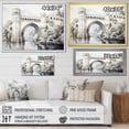 thumbnail image 4 of Designart "Minimalist Archway Grey Bridge I" Architecture Canvas Wall Art, 4 of 5