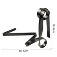 thumbnail image 1 of DeeCozy Create Colored Ribbon Wine Bottle ribbon wine bottle holder Holder Rack Stand Bracket Art Decor Stand Holder Kitchen Dining Room Cellar Bar Decor, 1 of 1
