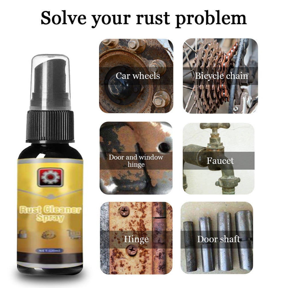 Rust Remover Spray Auto Rust Remover Spray Cleaner Maintenance Cleaning
