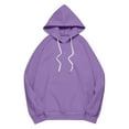 thumbnail image 4 of Simua Womens Oversized Hoodies Fleece Sweatshirts Fall Fashion Solid Color Pullover Sweaters Winter Long Sleeve Clothes, 4 of 5