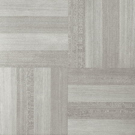 Achim Portfolio 12x12 2.0mm Self Adhesive Vinyl Floor Tile - Ash Grey Wood - 9 Tiles/9 sq. ft.