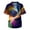 13#Blue, variant on Scrub Tops for Men V Neck Stretch Print Shirt with Pockets Nurse Uniform Short Sleeve Medical Scrub Shirt Athletic Fit Printed Pattern Wrinkle Resistant Quick Dry Blue 5XL