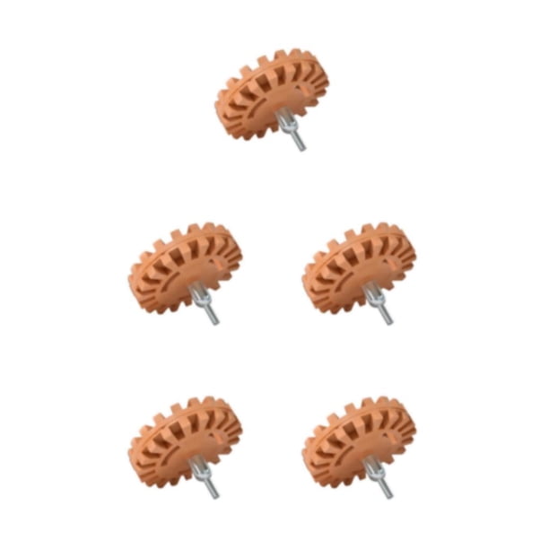 Eliminador de calcomanías Scienceny Borrador de pegatinas de rueda de goma Multipropósito Disco de 4 Type2 NO2