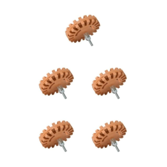 Eliminador de calcomanías Scienceny Borrador de pegatinas de rueda de goma Multipropósito Disco de 4 Type2 NO2