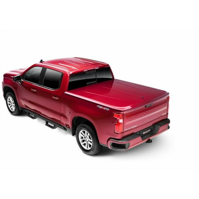 UnderCover Tonneau Cover UC1186L-50 LUX SE Series; Tilt-Up; Lockable; Olympic White - Vehicle Color Code 50 WA8624; ABS Composite Material