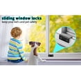 thumbnail image 3 of Adjustable Sliding Window Lock, Prevent Children From Falling, Easy Installation, Aluminum Alloy and Stainless Steel, Suitable for Living Room Window, Kitchen Sliding Doors, 3 of 8