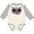 thumbnail image 3 of Inktastic 4th of July Girl Patriotic Cat Boys or Girls Long Sleeve Baby Bodysuit, 3 of 5