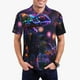thumbnail image 1 of Balery Glowing Chameleon Fantasy Art Camisa Polo de Hombre con Estampado, de Manga Corta y Tejido Medio, Camisa Tipo Golf Polo-X-Large, 1 of 6