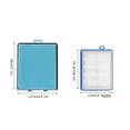thumbnail image 4 of Vacuum Cleaner Filter, Exhaust Vents Filter Easy To Replace Durable  for  FC8760, 4 of 8