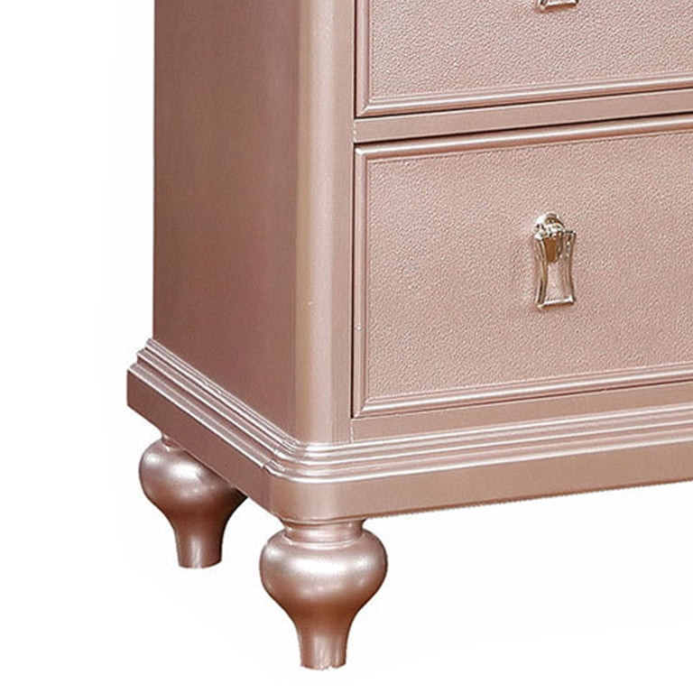 rose gold mirror dresser ZOHAR Dresser, Pink