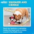 thumbnail image 4 of Juguete para perros Disney para mascotas Mickey y Minnie Mouse, 34 cm, paquete de 2, 4 of 6