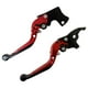 thumbnail image 1 of Manijas Freno/Embrague Alum Cnc Rojo C/Ext Bj Pulsar Ns 200, 1 of 3
