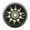 Black Aureate, variant on koolsoo 76mm Inline Roller Skate Wheel Inline Skate Replacement Wheels Luggage Wheel 90A Black Aureate