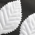 thumbnail image 5 of 100 Pieces Artificial Flowers Garland Wedding Christmas Craft White / Black , White, 6.5 x 3.5 cm, 5 of 10