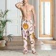 thumbnail image 2 of Pofeuu Cute Dog Print Men's Pajama Pants, Soft Lounge Pajama Pants with big pockets for Men Plaid Pj Bottoms-XX-Large, 2 of 6