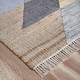 thumbnail image 6 of Ox Bay Finley Modern, Bohemian Abstract Hand-Made Area Rug, 9' x 12', 6 of 7