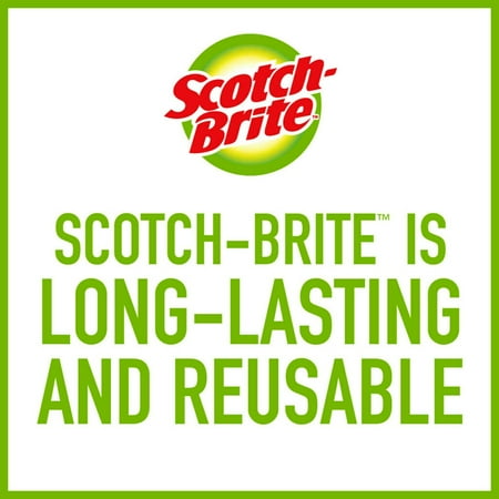 Scotch-Brite Heavy Duty Scour Pads, 6 Sponges Total