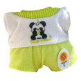 thumbnail image 4 of Ropa para muñecas Strade Fareast Limited camiseta y Pantalones para niños 17cm verde, 4 of 8