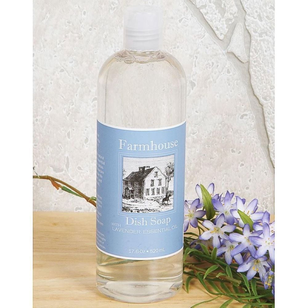 Sweet Grass Farm Dish Soap, All Natural Lavender, 17.6 ounces