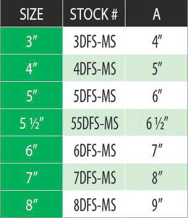 DuraVent 4DFS-MS 4 in. Mortar Sleeve From the DuraFlex SS Series Flue Liner