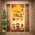 thumbnail image 4 of Pumpkin Decoration Happy Fall Banner Autumn Leaves Harvest Scarecrow Decoration for Fall Festival Thanksgiving Home Decor Seasonal Celebration, 4 of 9