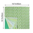 thumbnail image 2 of SASABAXI 7 Sheets Green Cotton Fabric For Sewing Diy Projects And Quilting 19.7x19.7in, 2 of 8