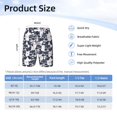 thumbnail image 4 of Cauagu Cartoon Raccoon Print Swim Trunks for Men,Youth Boys Swim Shorts Compression Liner Beach Shorts Boys' Swimming Shorts 7-20 Years Bathing Suit-Large, 4 of 7