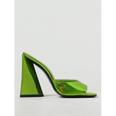 

The Attico Heeled Sandals Woman Lime Woman