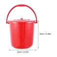 thumbnail image 2 of OUNONA Bouteilles d'Urinoirs en Plastique Rouge Réutilisables pour la Maison 1Ensemble, 2 of 8