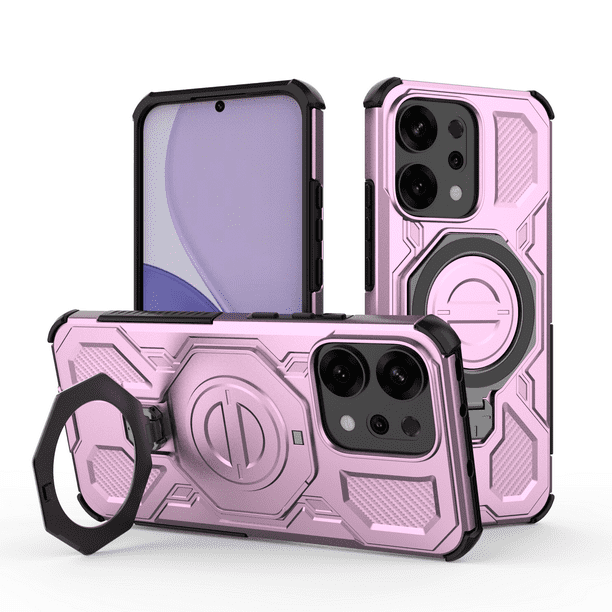 Funda GANGXUN para OPPO Reno 14 Pro 5G , magnética, ligera, soporte 360°, antigolpes