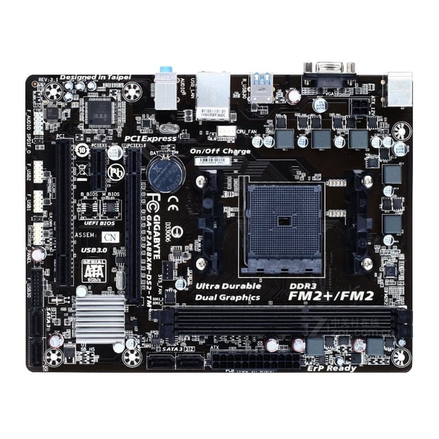 Placa madre GIGABYTE F2A88XM-DS2-TM (rev.3.1) Socket FM2/FM2+