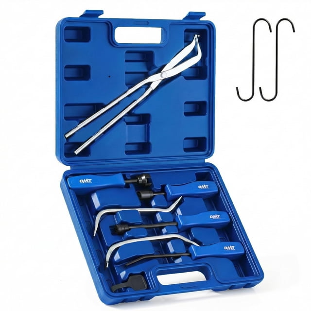 Orion Motor Tech 8pc Drum Brake Tool Kit, Drum Brake Tool with Drum Brake Spring Tool, Brake Spring Compressor, Brake Spring Pliers, Drum B