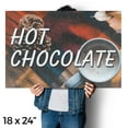 thumbnail image 4 of Hot Chocolate Vinyl Decal 2 Pack of 18 Inch x 24 Inch Weatherproof Heavy-Duty Adhesive Backing | Warm Beverages, Cozy Treats, Seasonal Specials | Made in USA, 4 of 6