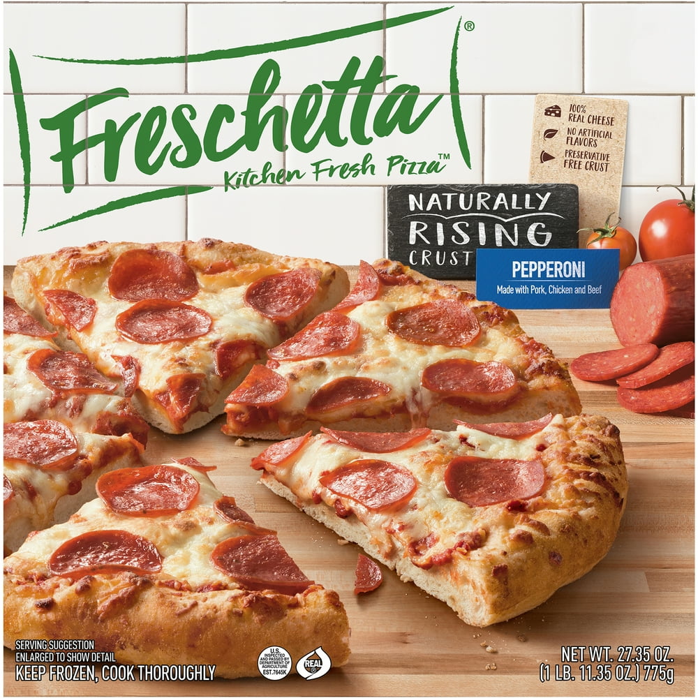 FRESCHETTA Naturally Rising Pizza, Pepperoni, 27.35 oz