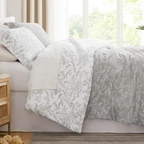 Winter Brush Print Ultra-Soft & Supreme Quality Reversible Comforter Set